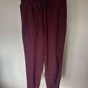 Old Navy Burgundy Jogger Pants